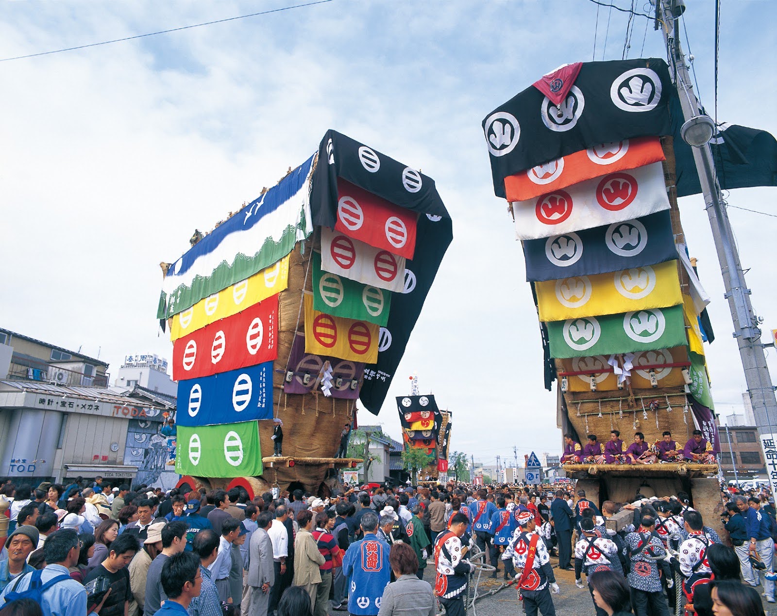 青柏祭の山車